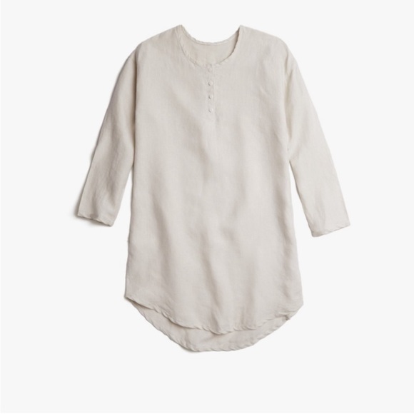 Parachute Linen long sleeve dress - Picture 2 of 7